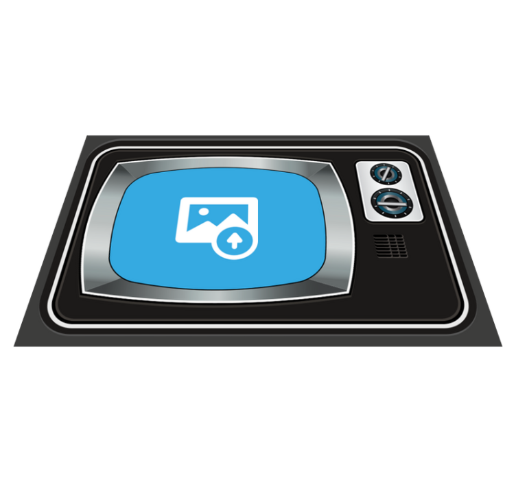 Set de table original TV photo personnalisable - TenStickers