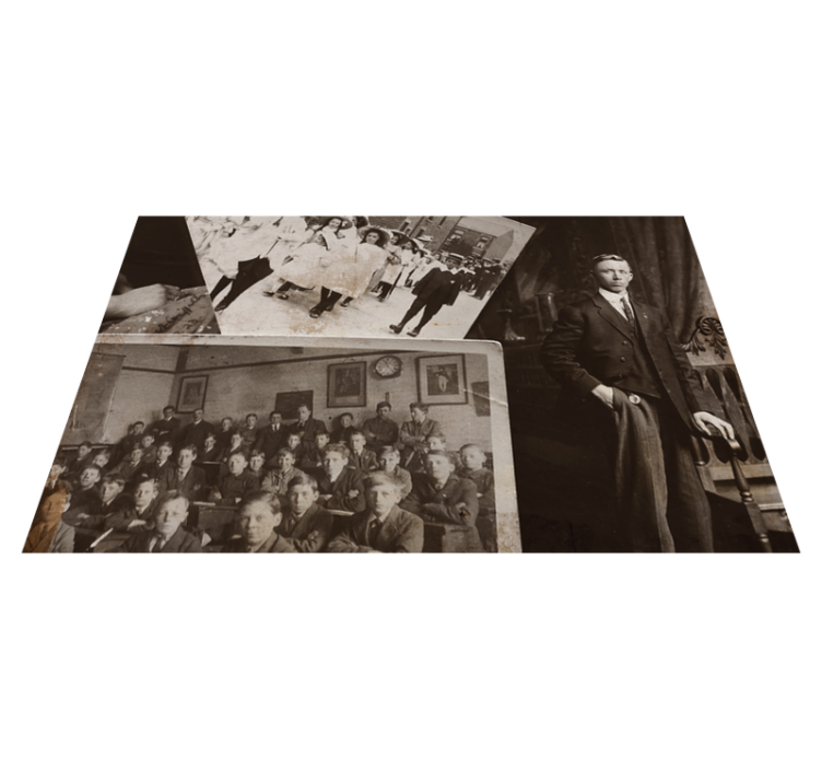 Set de table original Vieilles photos - TenStickers