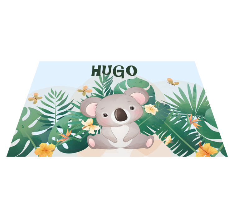 Set de table design enfant Koala mignon garçon - TenStickers
