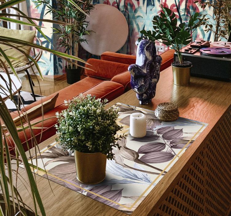 Set de table motif plantes tropicales XXL - TenStickers