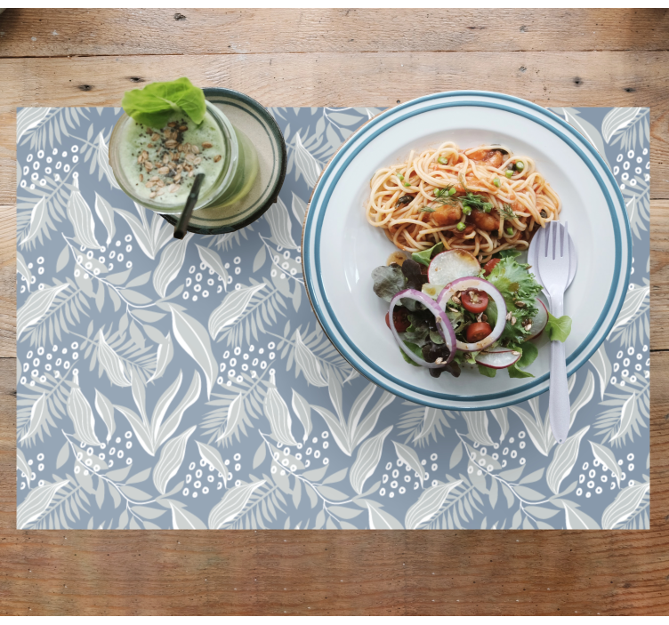 Set de table design bois inspiré de la floraison - TenStickers