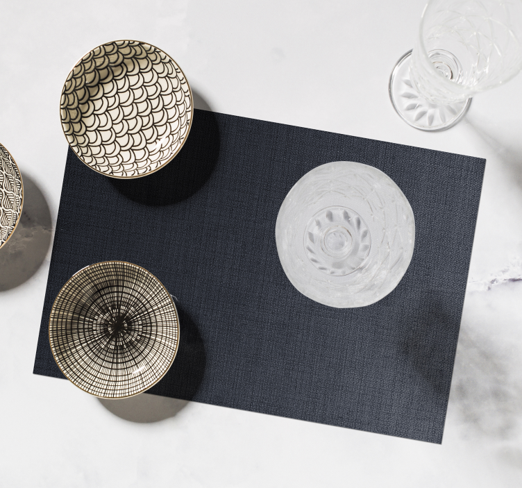 Set de table design bois surface texturée élégante - TenStickers