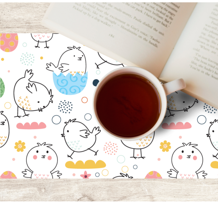 Set de table design enfant motifs d'oiseaux mignons - TenStickers
