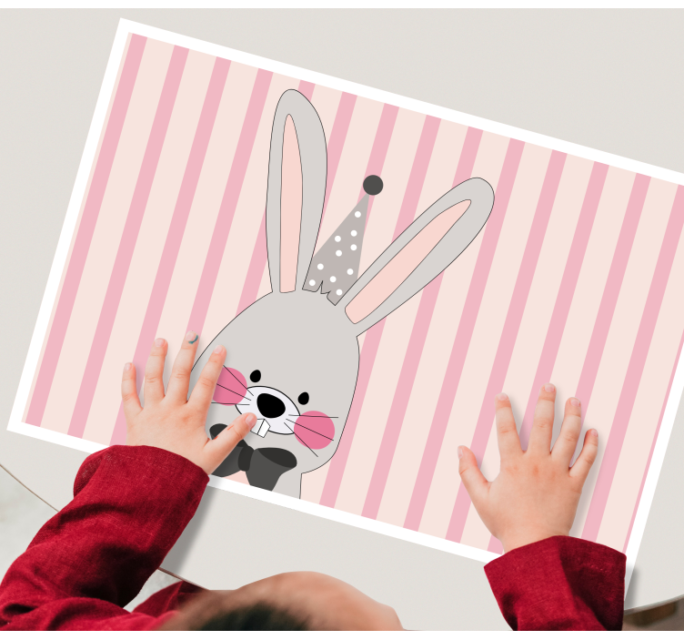 Set de table design enfant personnage lapin adorable - TenStickers