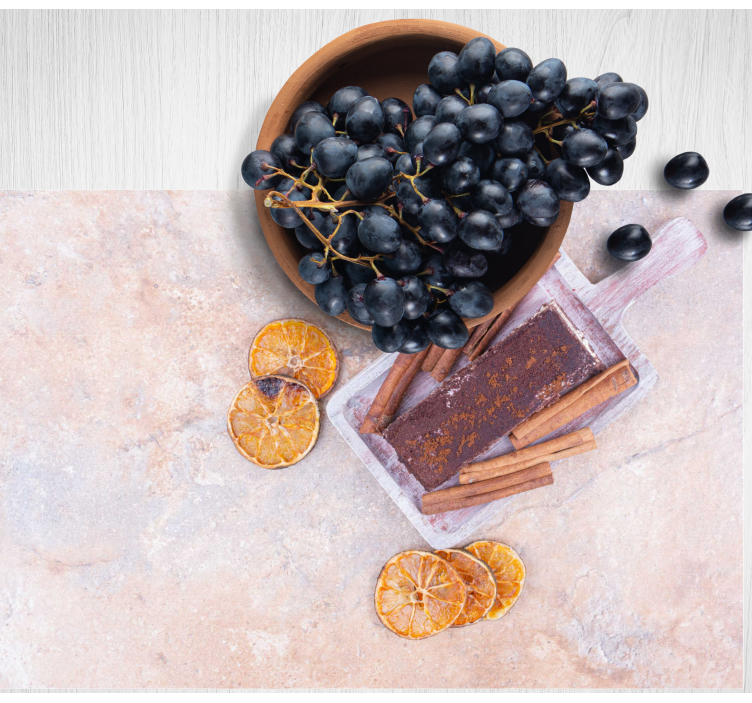 Set de table design enfant raisins et Épices - TenStickers