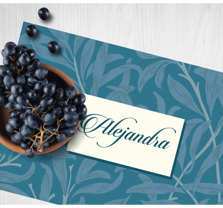 Set de table design feuilles Élégantes - TenStickers