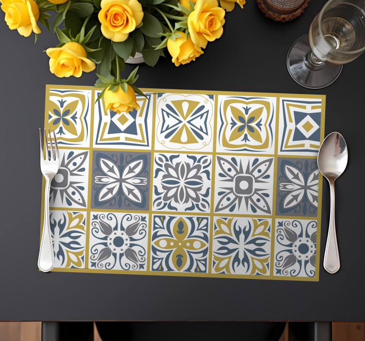 Set de table original vintage classique - TenStickers