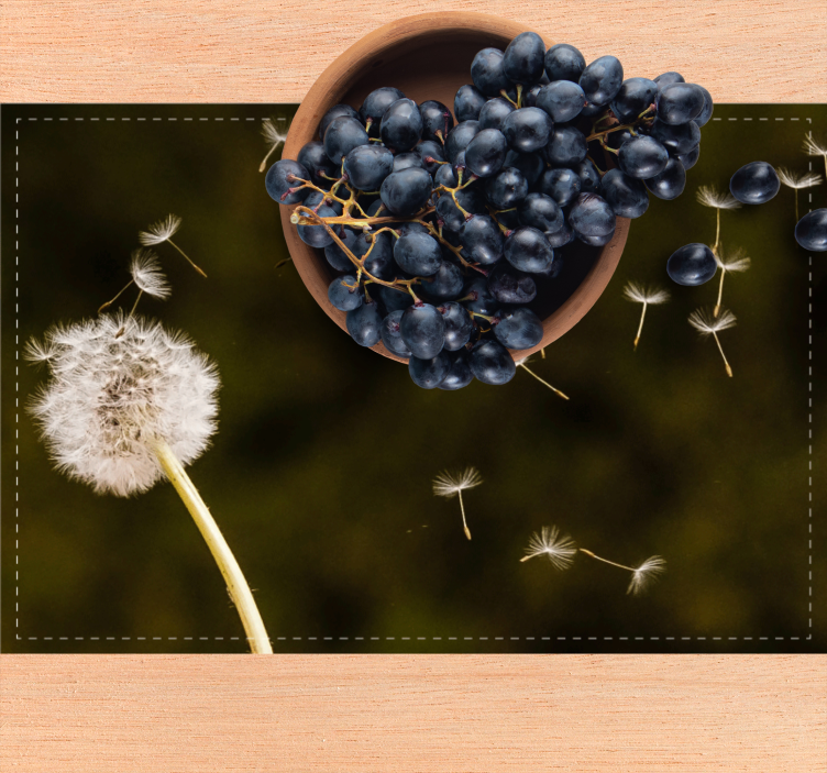 Set de table original graines de pissenlit flottantes - TenStickers