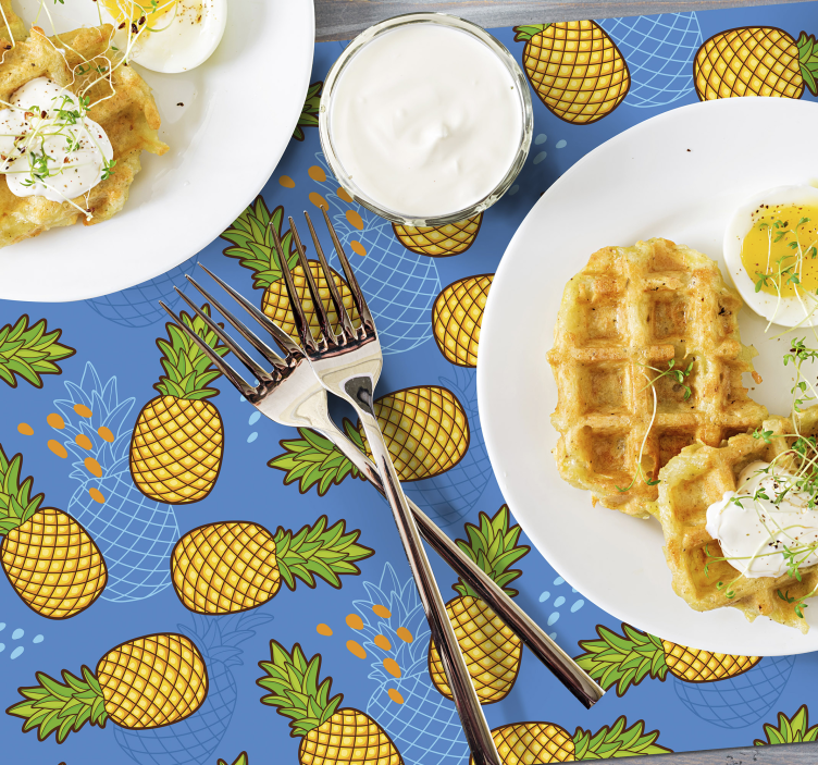 Set de table original motif ananas - TenStickers