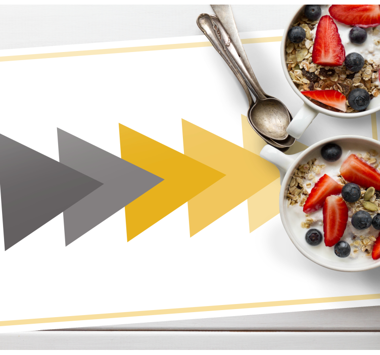 Set de table original motif flèches - TenStickers