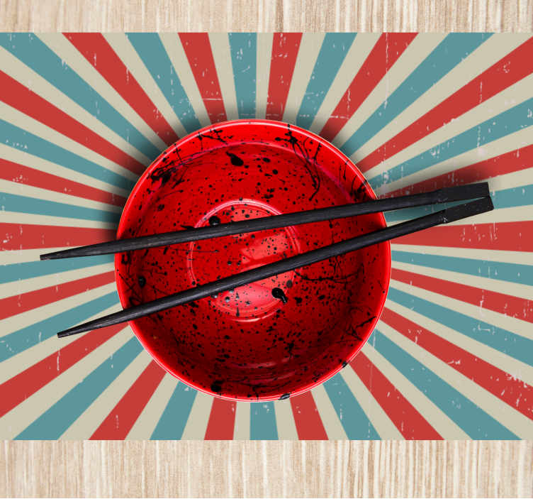 Set de table original motif spirale audacieuse - TenStickers