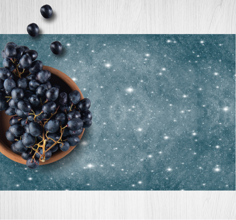 Set de table original raisins dans un bol - TenStickers