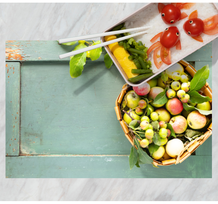 Set de table pour maison arrangement de fruits - TenStickers