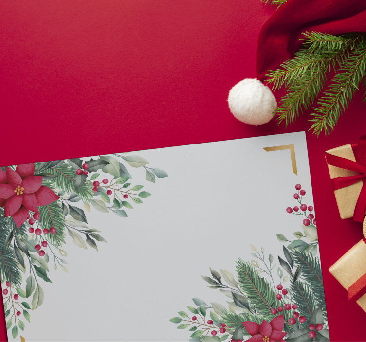 Set de table Décorations de Noël - TenStickers