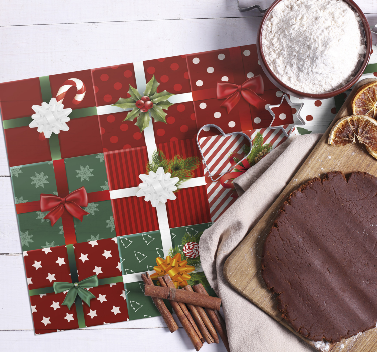 set de table noel Pack de coffrets cadeaux - TenStickers