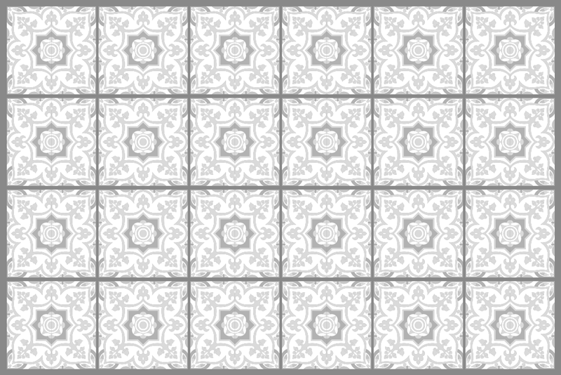 Set de table original tons gris - TenStickers