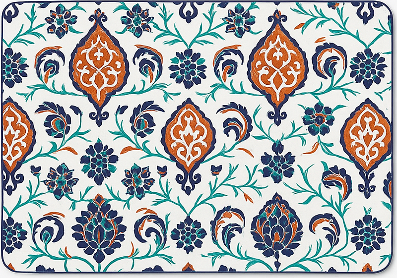 Set de table original mandalas floraux géométriques colorés - TenStickers