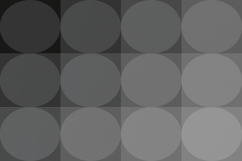 Set de table design bois motif circulaire subtil - TenStickers