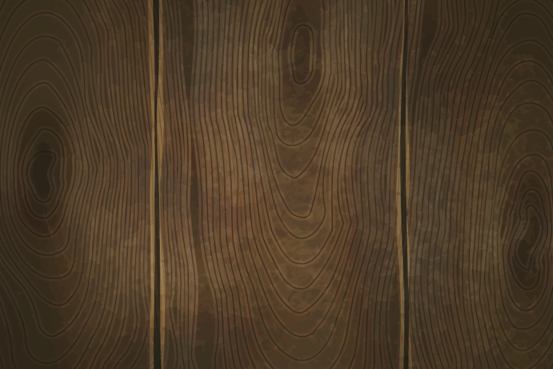 Set de table design bois motif bois naturel - TenStickers