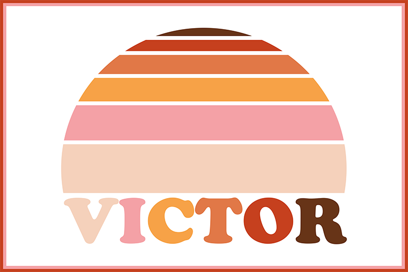 Set de table design nom set de table personnalisable - TenStickers