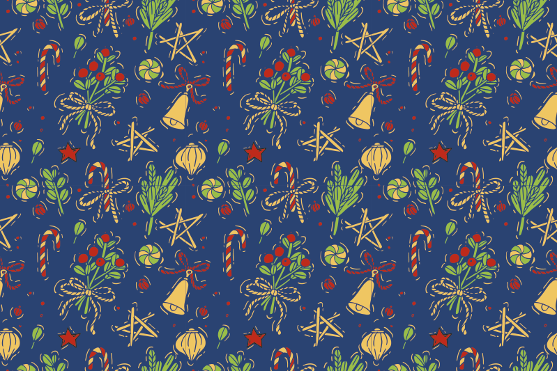 Set de table noël décoration de table de noël - TenStickers