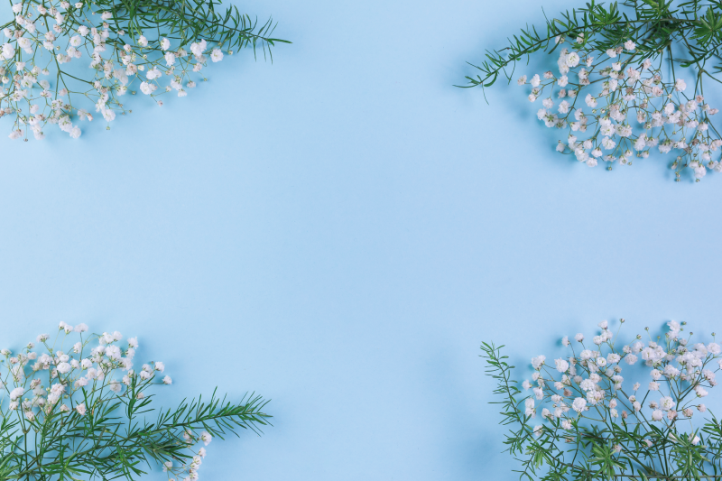 Set de table original accent floral - TenStickers