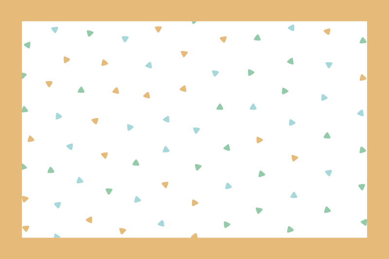 Set de table design motif triangle élégant - TenStickers