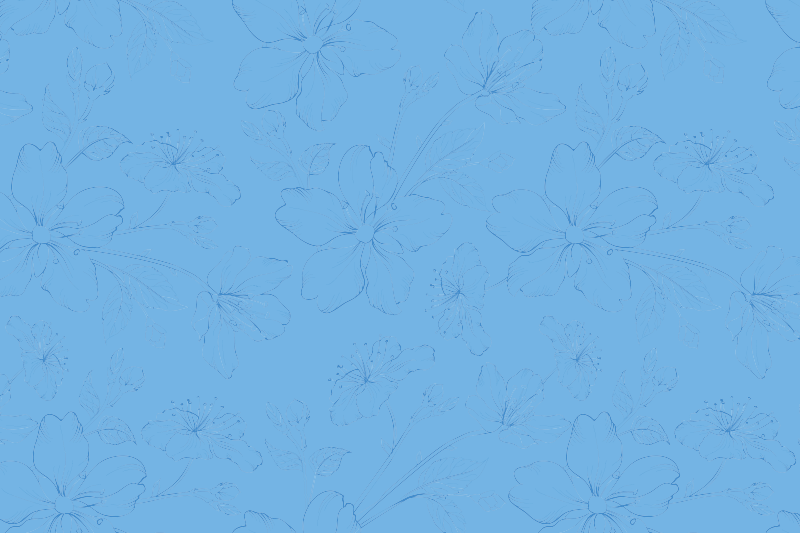 Set de table design bois surface botanique - TenStickers