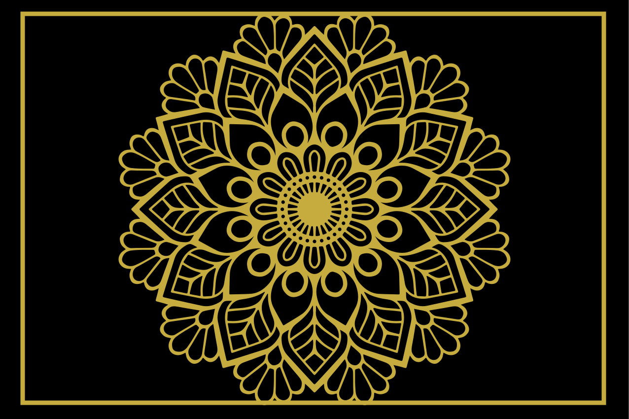 Set de table design élégant composant botanique gracieux - TenStickers