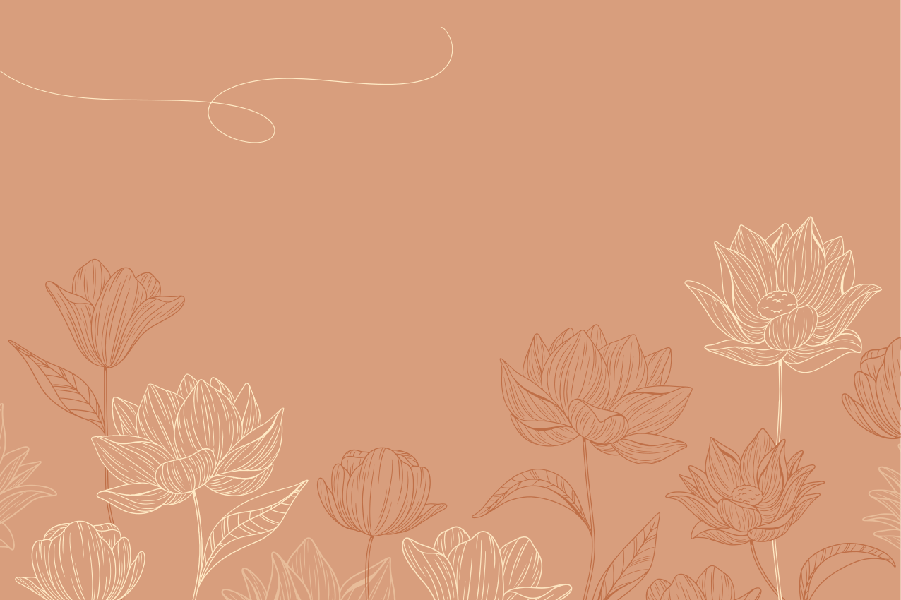 Set de table original arrangement floral de thé - TenStickers