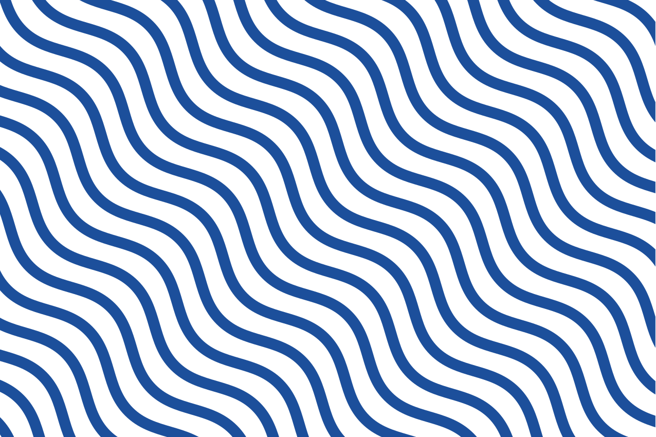 Set de table moderne à motif ondulé - TenStickers