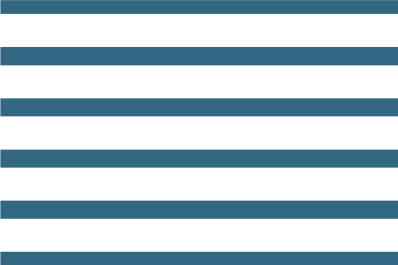 Set de table moderne surface de table rayée - TenStickers