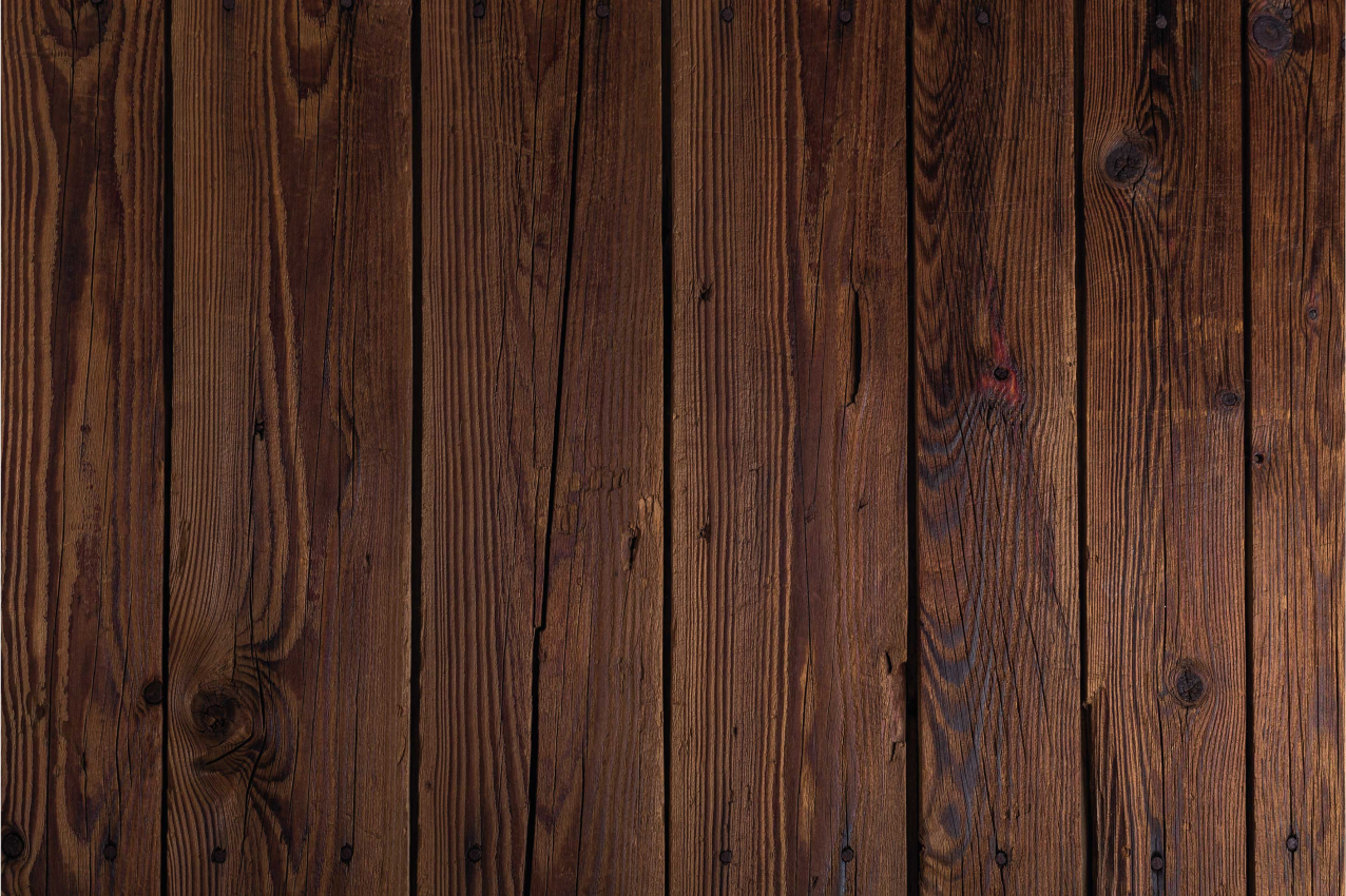 Set de table design bois surface en planche de bois - TenStickers