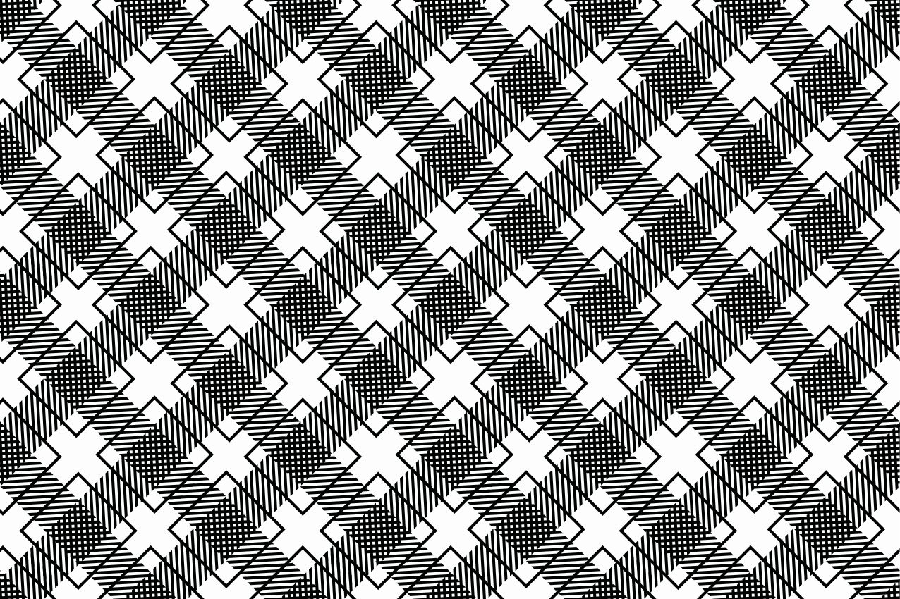 Set de table design bois texture géométrique - TenStickers