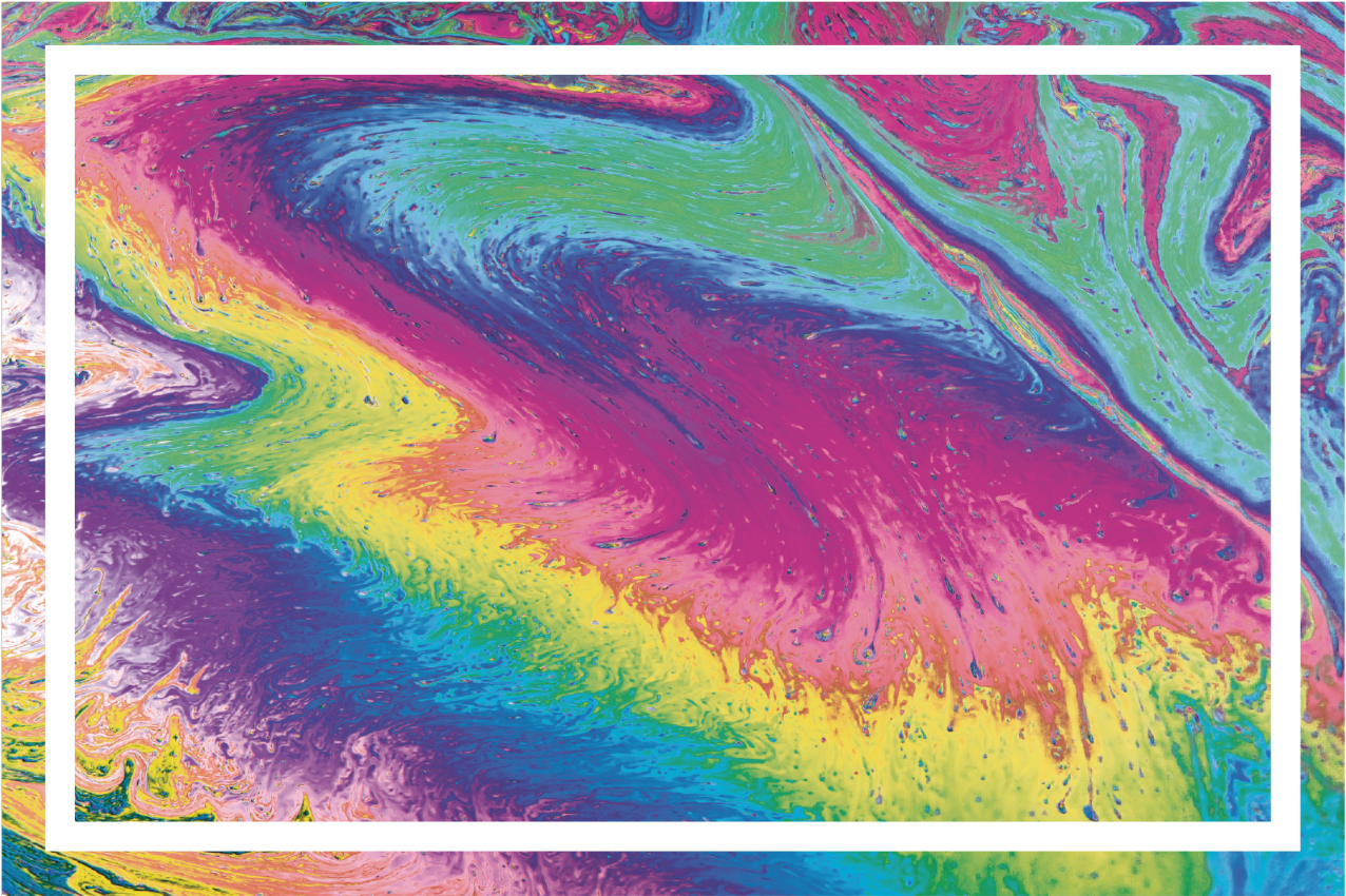 Set de table original motif abstrait vibrant - TenStickers