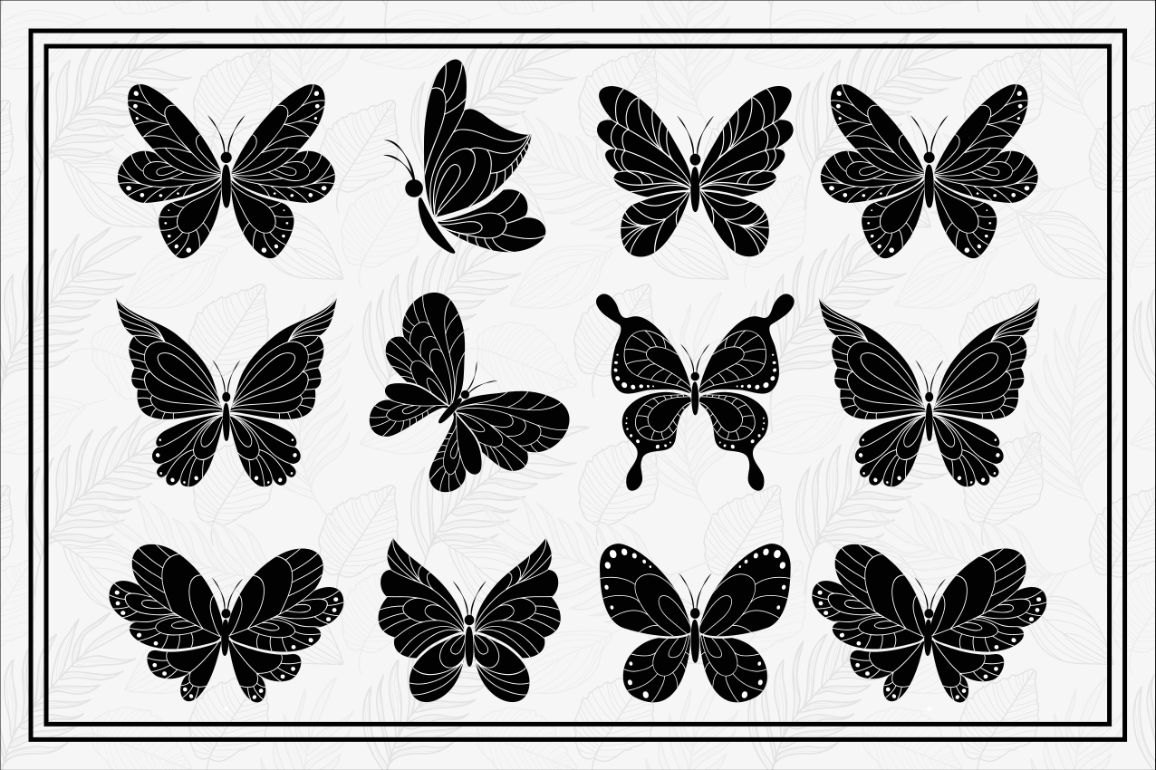 Set de table original collection motif papillon - TenStickers