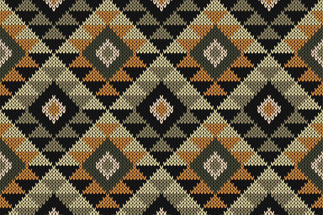 Set de table design bois motif géométrique chic - TenStickers