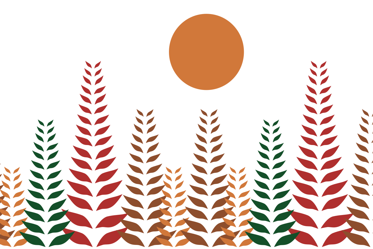 Set de table moderne motif feuille élégant - TenStickers