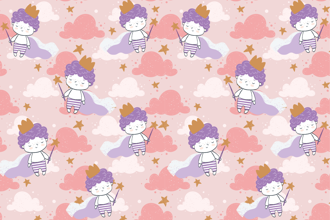 Set de table design enfant figurines animées adorables - TenStickers