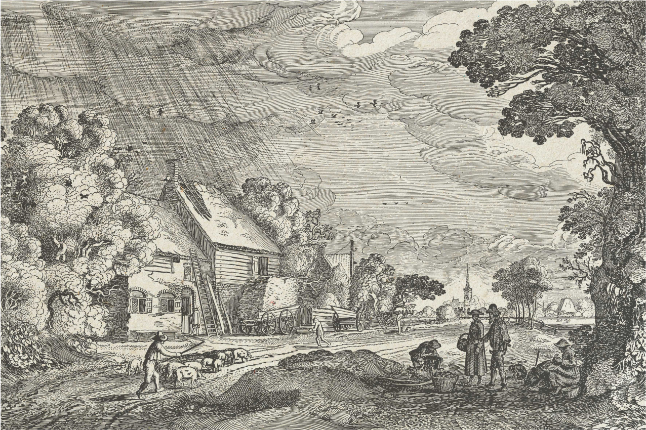 Set de table original paysage vintage - TenStickers