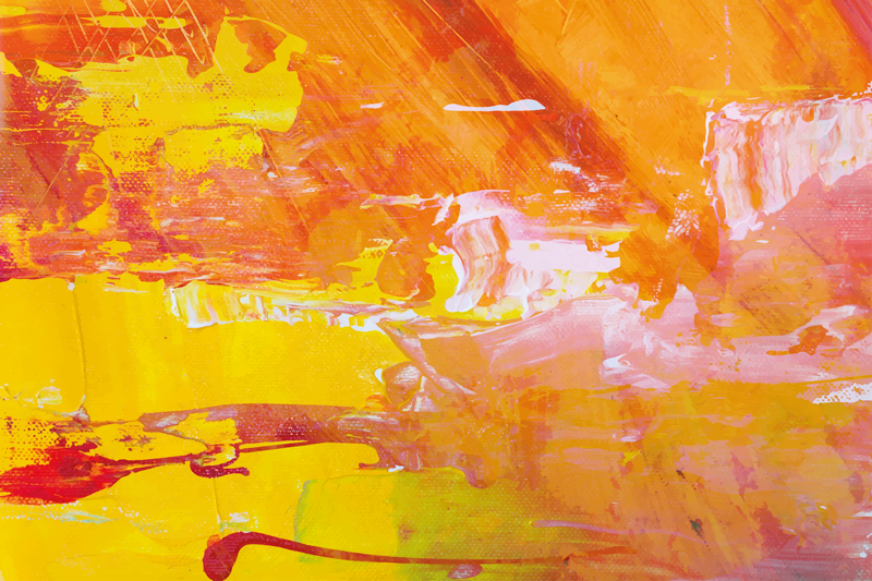 Set de table design bois tourbillon coloré abstrait - TenStickers