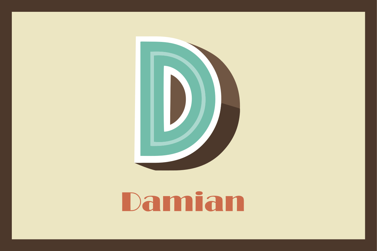 Set de table prénom et initiale personnalisés - TenStickers