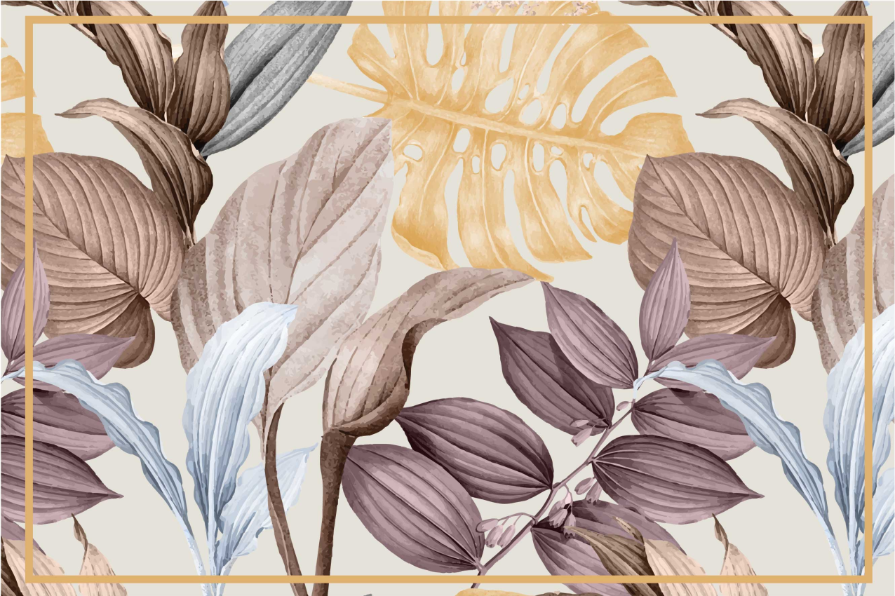 Set de table motif plantes tropicales XXL - TenStickers