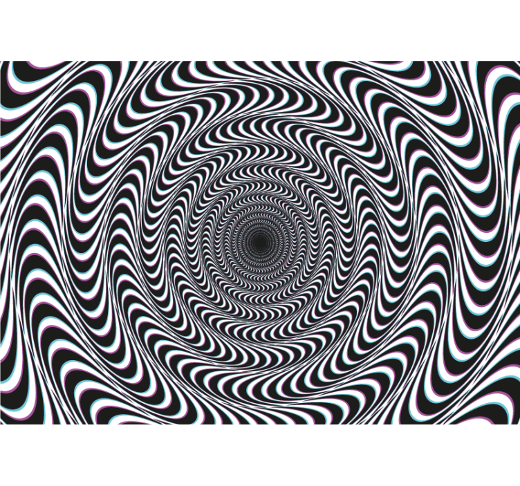 Tapisserie pissenlit vision hyptonique - TenStickers