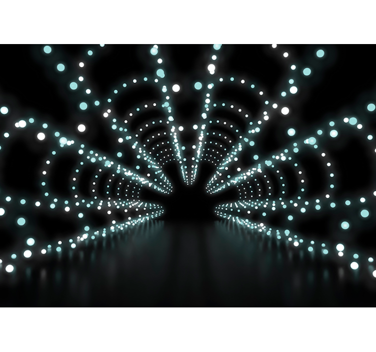 Papier peint 3D éclat de lumière abstraite - TenStickers