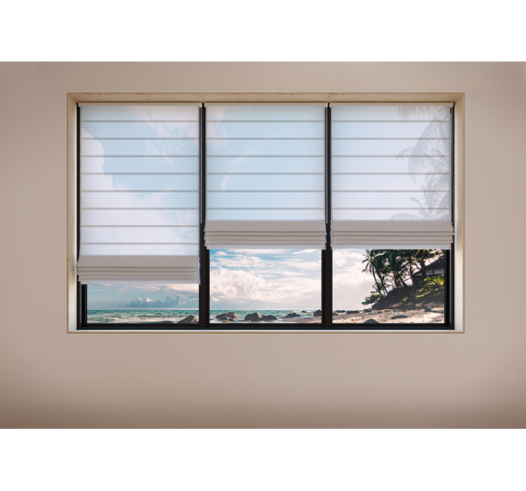 Papier peint 3d mural effet plage - TenStickers