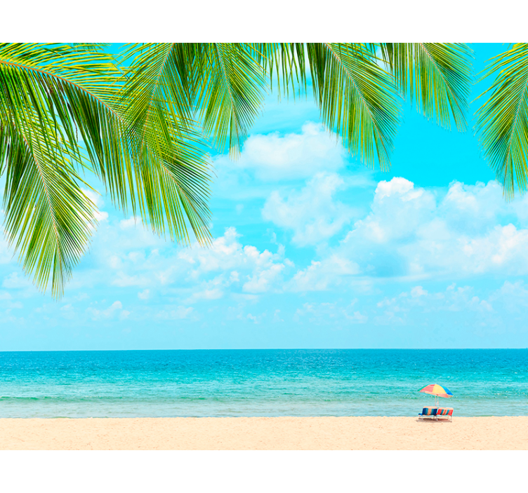 Papier peint mural mer paradis - TenStickers