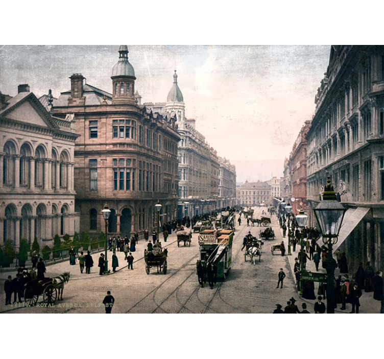 Tapisserie autres villes et de pays paysage historique - TenStickers