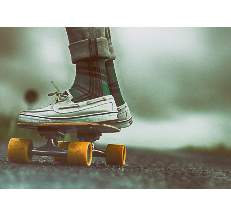 Tapisserie graffiti style skateboard cool - TenStickers