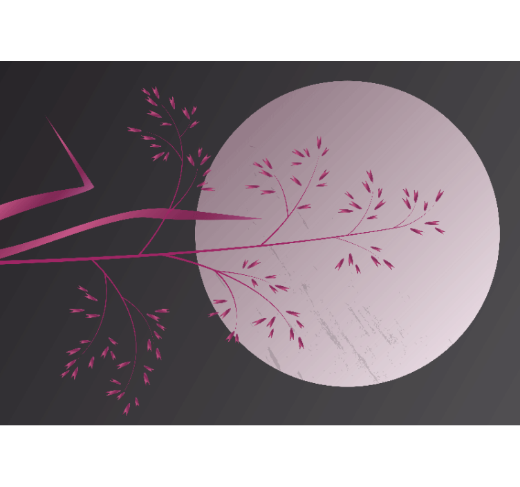 Tapisserie zen motif botanique serein - TenStickers